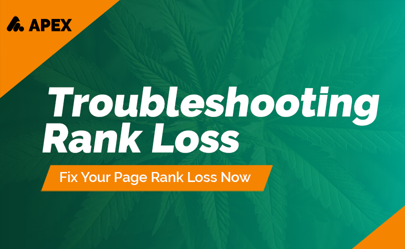 Troubleshooting Google Rank Loss